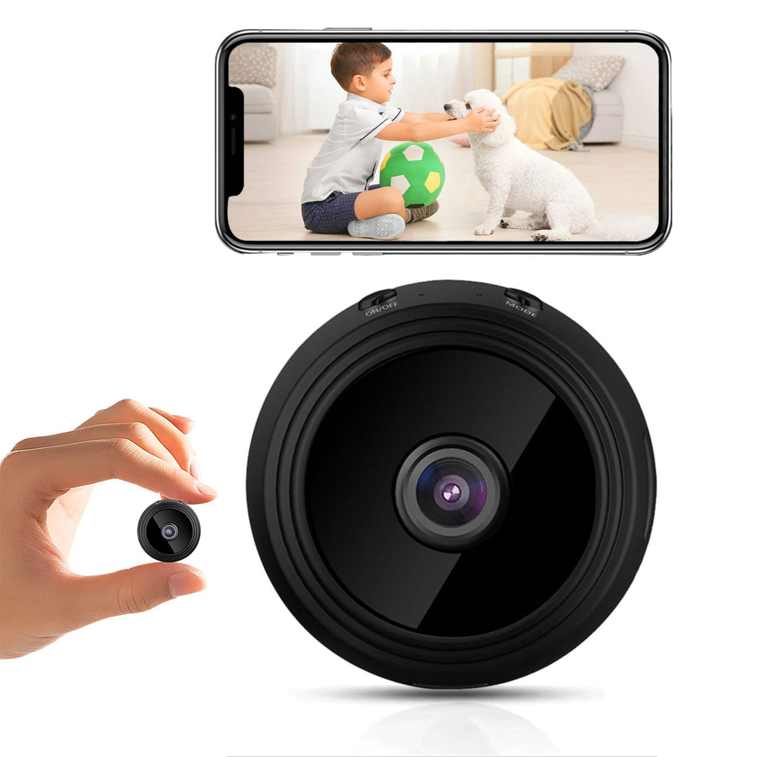 Mini Spy Camera Wireless - 2K Ultra-HD|كاميرا تجسس صغيرة لاسلكية - دقة 2K فائقة الوضوح