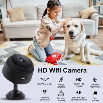 Mini Spy Camera Wireless - 2K Ultra-HD|كاميرا تجسس صغيرة لاسلكية - دقة 2K فائقة الوضوح